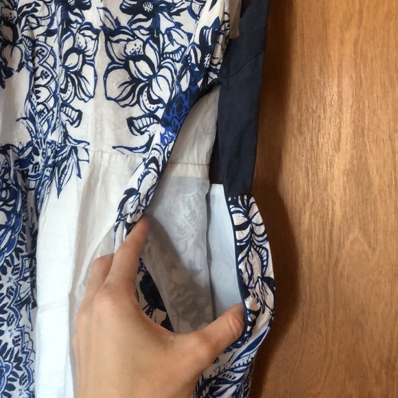 Free People floral high low open back dress - Picture 10 of 10